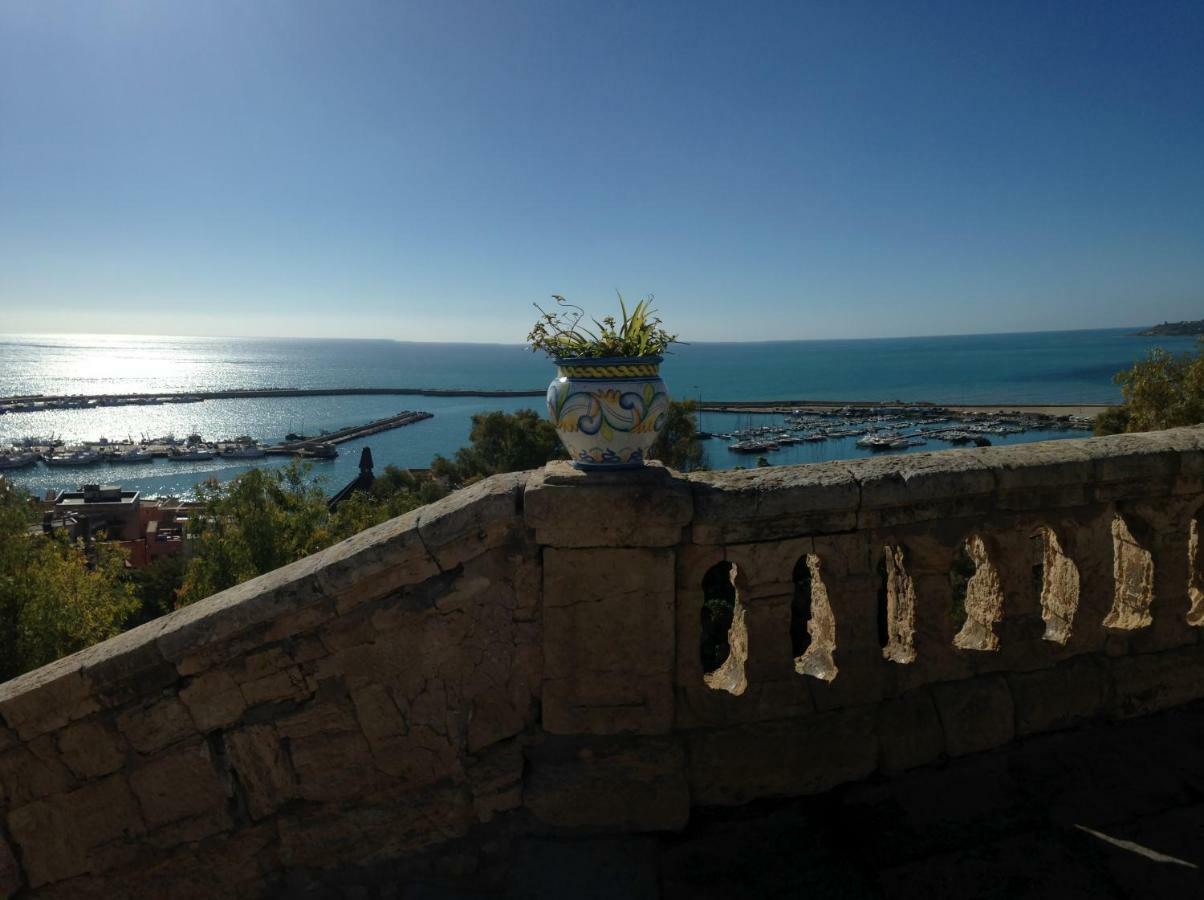 Casa Con Vista Panoramica Villa Sciacca Luaran gambar